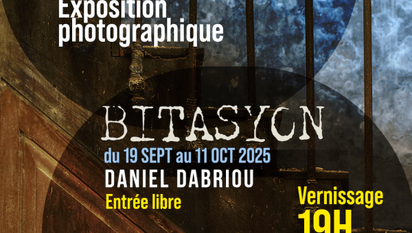 Vendredi 19 septembre - vernissage Daniel BABRIOU
